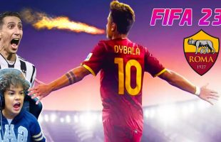DYBALA ALLA ROMA CONTRO LA JUVENTUS VUOLE VENDICARSI MA NON CI RIESCE – FIFA 23