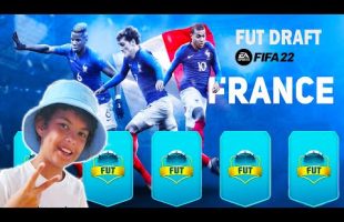 FUT DRAFT 100% FRANCIA – La Miglior Squadra di CALCIO FRANCESE CREATA ALLE 3 DI NOTTE SU FIFA 22