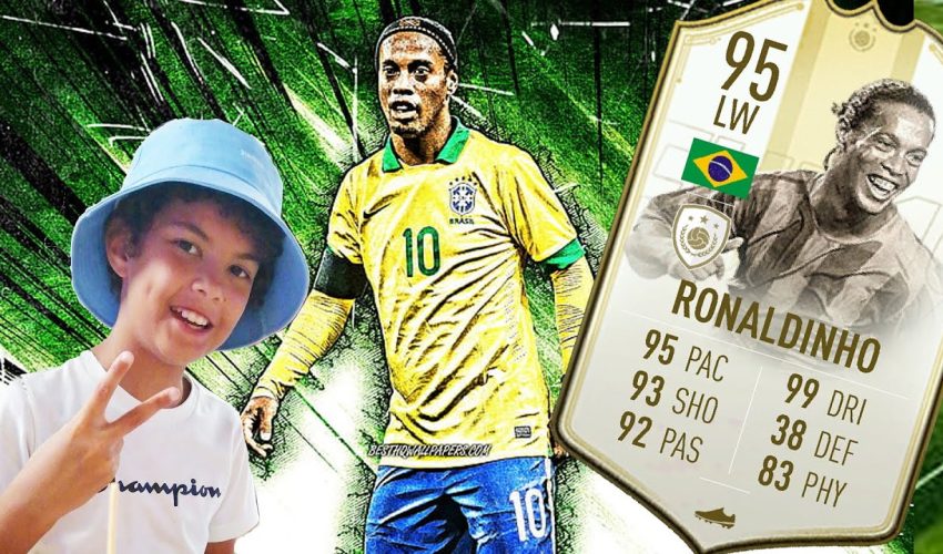 FUT DRAFT LEGGENDARIA con RONALDINHO – FIFA 22